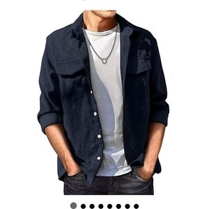 NWT Men's Jmierr  Navy Shirt